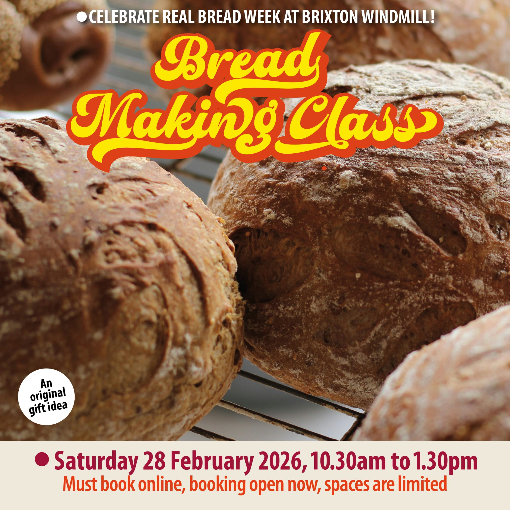 Bread Making Class at Brixton Windmill - Herne Hill Community SE24