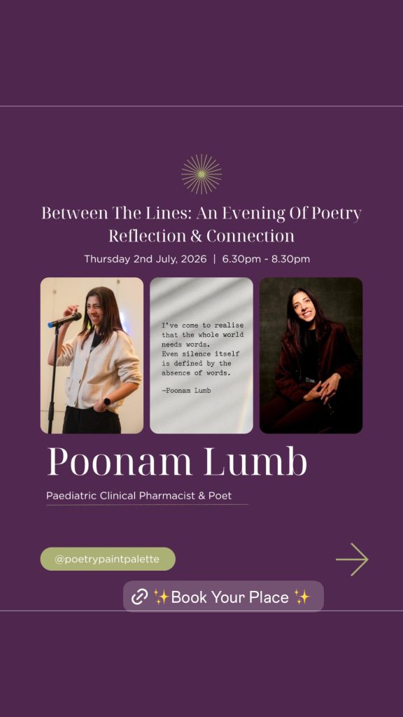 Between The Lines: An Evening of Poetry, Reflection & Connection