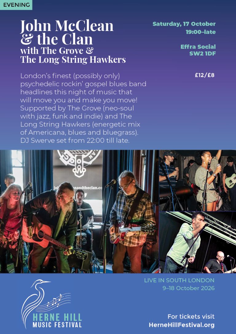 HHMF12 • John McClean and the Clan, The Grove, The Long String Hawkers ...
